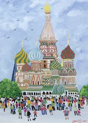Cathédrale Saint-Basile, Place Rouge, 1995